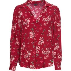 Bluzka oversize bonprix czerwony chili w kwiaty. Bluzki damskie marki bonprix. Za 37.99 zł.