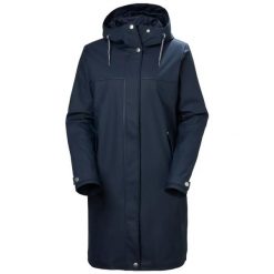 Damska kurtka wodoodporna Helly Hansen Moss. Białe kurtki damskie Helly Hansen, l, bez wzorów, z materiału, bez kaptura. Za 679.00 zł.