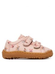 Froddo Półbuty Barefoot Baze G3130284-18 M Różowy. Czerwone półbuty dziewczęce Froddo, bez wzorów, ze skóry, bez zapięcia. Za 328.99 zł.
