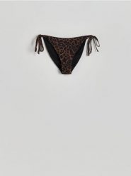 Dół od bikini - brązowy. Brązowe bikini damskie Reserved, l, bez wzorów. W wyprzedaży za 15.99 zł.