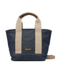 Barbour Torebka Mini Mya LBA0539IN71 Niebieski. Niebieskie torebki do ręki damskie Barbour, bez wzorów, z materiału, bez dodatków. Za 569.99 zł.