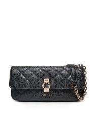 Guess Torebka HWGG95 22210 Czarny. Czarne torebki do ręki damskie Guess, z aplikacjami, ze skóry, wizytowe, bez dodatków. Za 309.99 zł.