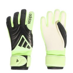 Rękawice bramkarskie dla dzieci Copa League. Czarne rękawiczki dziecięce Adidas, bez wzorów. Za 179.00 zł.