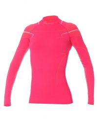 Termoaktywna damska bluza narciarska Brubeck Thermo. Czarne bluzy damskie Brubeck, na zimę, xs, bez wzorów, z dzianiny, bez kaptura. Za 189.00 zł.