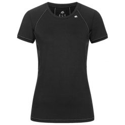 Koszulka techniczna jeździecka ELT Helsinki. Czarne koszulki sportowe damskie ELT, xl, bez wzorów, z elastanu, bez kołnierzyka, bez ramiączek, do jazdy konnej. Za 154.00 zł.
