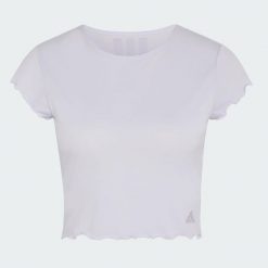 Koszulka Motion. Żółte koszulki sportowe damskie Adidas, xs, bez wzorów, z dzianiny, bez kołnierzyka. Za 199.00 zł.