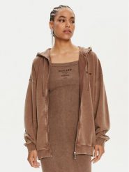 ROTATE Bluza 1124721705 Brązowy Boxy Fit. Brązowe bluzy damskie ROTATE, s, bez wzorów, z bawełny, bez kaptura. Za 529.99 zł.