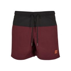 Szorty kąpielowe Urban Classics Block. Czarne krótkie spodenki sportowe męskie Urban Classics, s, bez wzorów. Za 84.65 zł.