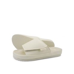 Klapki basenowe damskie Flip Flop Slide Velcro. Brązowe klapki damskie Flip Flop, bez wzorów, sportowe, bez obcasa. Za 123.00 zł.