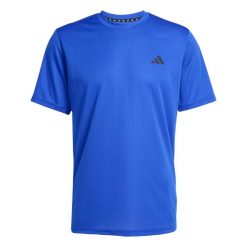 Koszulka adidas Train Essentials. Czarne buty sportowe męskie Adidas, uniwersalny, bez wzorów, z materiału, bez kołnierzyka, bez ramiączek, na fitness i siłownię. Za 112.00 zł.