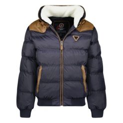 Kurtka turystyczna męska Canadian Peak Baril. Niebieskie kurtki męskie Canadian Peak, na zimę, m, bez wzorów, z poliesteru, trekkingowe. Za 436.70 zł.