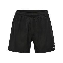 Szorty Hummel Woven. Czarne szorty sportowe damskie Hummel, bez wzorów, sportowe, na fitness i siłownię. Za 136.50 zł.