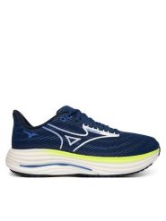 Mizuno Buty do biegania Wave Rider 29 J1GC2503 52 Granatowy. Niebieskie buty sportowe męskie Mizuno, z materiału, bez zapięcia, do biegania. Za 689.99 zł.