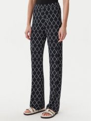 Max Mara Beachwear Spodnie dresowe 2516781039650 Czarny Regular Fit. Czarne spodnie dresowe damskie Max Mara Beachwear, m, bez wzorów, z dresówki. Za 469.99 zł.