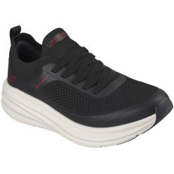 Buty sportowe męskie Skechers Bobs Skillz Fully Vital. Czarne buty sportowe męskie Skechers, bez zapięcia, na fitness i siłownię. Za 490.00 zł.