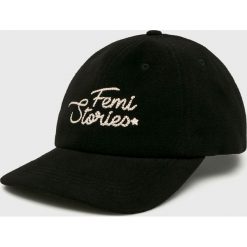 Femi Stories - Czapka Cito. Czarne czapki i kapelusze damskie Femi Stories, z tkaniny. W wyprzedaży za 129.90 zł.