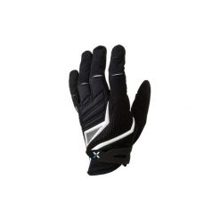 Rękawiczki Na Rower Mtb 700 Długie Czarno-Białe B'twin. Czarne rękawiczki damskie ROCKRIDER, z elastanu. Za 79.99 zł.