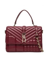 Steve Madden Torebka Bplais SM13001817 Bordowy. Czerwone torebki do ręki damskie Steve Madden, bez wzorów, ze skóry, bez dodatków. Za 619.99 zł.