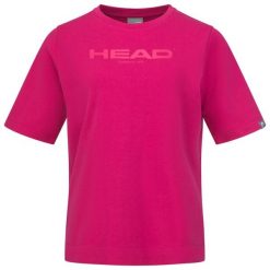 Koszulka damska Head Motion. Fioletowe t-shirty damskie Head, bez wzorów, sportowe, bez kołnierzyka. W wyprzedaży za 139.50 zł.
