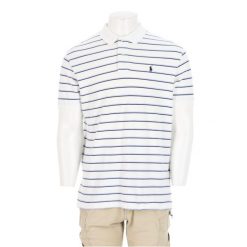Second life - Koszulka Polo Ralph Lauren męska krótki rękaw - Stan bardzo dobry. Białe koszulki polo męskie Ralph Lauren, l, bez wzorów, z materiału, klasyczne, bez ramiączek. Za 127.76 zł.