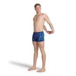 Kąpielówki męskie spodenki kąpielowe bokserki na basen Arena Losange. Niebieskie kąpielówki męskie Arena, m, bez wzorów, do pływania. Za 59.99 zł.