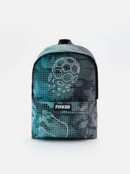 Plecak FIFA World Cup - czarny. Czarne torby i plecaki dziecięce Reserved, z materiału, małe. Za 119.99 zł.