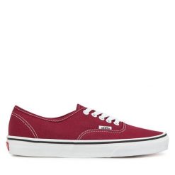 Tenisówki Vans. Czerwone trampki męskie Vans, bez wzorów, bez zapięcia. Za 189.99 zł.