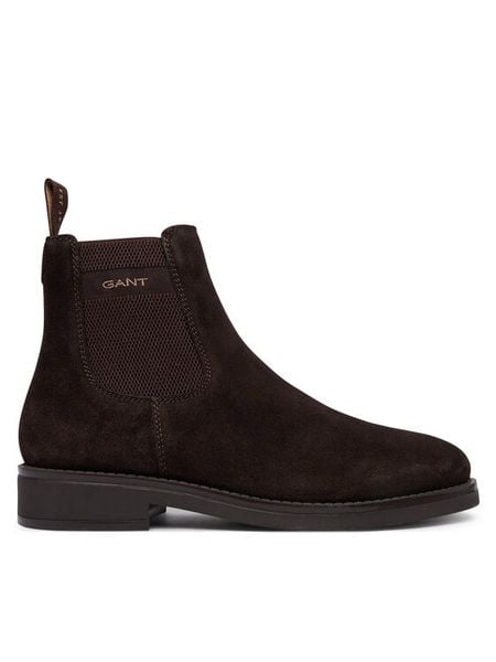 Gant Sztyblety 33653493 Brązowy ciemny. Brązowe botki męskie GANT, bez wzorów, ze skóry, bez zapięcia. Za 769.99 zł.