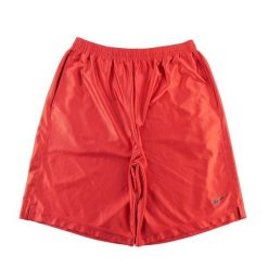 Second life - Męskie spodenki Dri-Fit w kolorze czerwonym - Stan dobry. Czerwone buty sportowe męskie Nike, bez zapięcia, na fitness i siłownię, dri-fit (nike). Za 63.86 zł.