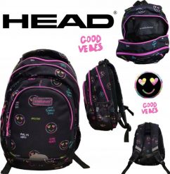 Astra Plecak dwukomorowy Head Smile Sparkle Shine AB330. Torby i plecaki dziecięce Astra. Za 138.19 zł.