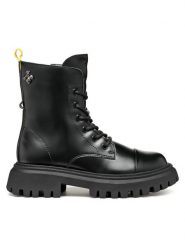 Geox Kozaki J Maquinnens Girl J46M6B 000CN C9999 M Czarny. Czarne buty zimowe dziewczęce Geox, bez wzorów, ze skóry, bez zapięcia. Za 239.99 zł.