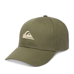 Czapka z daszkiem Quiksilver. Brązowe czapki i kapelusze damskie Quiksilver, bez wzorów. Za 79.99 zł.