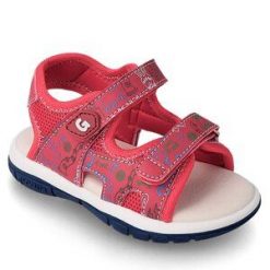 Sandały Garvalin. Czerwone sandały chłopięce Garvalin, bez zapięcia. Za 159.99 zł.