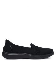 Skechers Sneakersy Slip-Ins: On-The-Go Flex Radiant - Sloane 138435/BBK Czarny. Czarne trampki i tenisówki damskie Skechers, bez wzorów, z materiału, bez zapięcia. Za 291.99 zł.