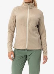 Bluza polarowa damska Vaude Skomer Hiking SC Jacket. Brązowe bluzy damskie Vaude, s, bez wzorów, z materiału, bez kaptura. Za 263.99 zł.