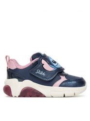 Geox Sneakersy J Fadinlight J56M4F 054AJ C0694 M Granatowy. Niebieskie buty sportowe dziewczęce Geox, bez wzorów, ze skóry, bez zapięcia. Za 239.99 zł.