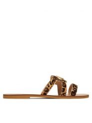 Liu Jo Klapki Saba 11 SA5083 PX131 Brązowy. Brązowe klapki damskie Liu Jo, bez wzorów, z tworzywa sztucznego, bez obcasa. Za 319.99 zł.