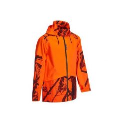 Kurtka IMPER SUPERTRACK100FLUO. Brązowe kurtki męskie SOLOGNAC. Za 199.99 zł.
