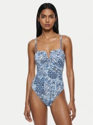 LAUREN RALPH LAUREN Strój kąpielowy 20640066 Niebieski. Niebieskie kostiumy jednoczęściowe damskie Lauren Ralph Lauren, bez wzorów, z syntetyku. Za 985.99 zł.