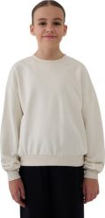 Bluza dla dziewczynki 4F F1479 kremowa 4FJWSS25TSWSF1479 12S 158cm. Białe bluzy dla dziewczynek 4f, bez wzorów, bez ramiączek, bez kaptura. Za 136.14 zł.