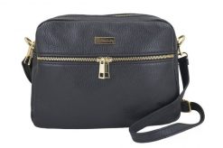 Listonoszka skórzana BARBERINI'S 979-1 czarna. Czarne torebki shopper damskie Barberinis, bez wzorów, ze skóry, biznesowe, duże, bez dodatków. Za 229.99 zł.