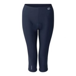 Damskie legginsy 3/4 Dare 2B Verve. Niebieskie legginsy damskie Dare 2b, bez wzorów, z elastanu, na fitness i siłownię. Za 310.55 zł.