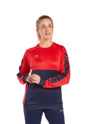 Bluza Erima Six Wings. Czerwone bluzy męskie Erima, s, bez wzorów, z bawełny, bez kaptura. Za 208.50 zł.