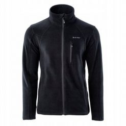 Polar męski Hi-Tec Monar - czarny, Rozmiar XXL. Czarne bluzy męskie Hi-tec, m, bez wzorów, z materiału, bez kaptura. Za 114.99 zł.