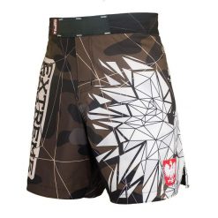 Spodenki Sportowe Męskie na trening i siłownię EXTREME HOBBY POLSKA CAMO. Brązowe krótkie spodenki sportowe męskie EXTREME HOBBY, l, bez wzorów, z elastanu, na fitness i siłownię. Za 229.00 zł.
