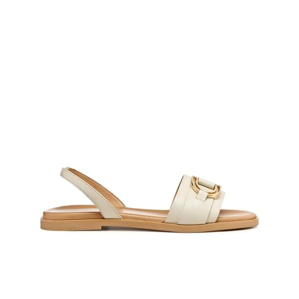 Sandały damskie Geox Naileen. Białe sandały damskie Converse, bez wzorów, z materiału, bez obcasa, bez zapięcia. Za 322.50 zł.