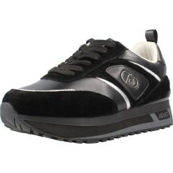 Buty LIU-JO BF6005 PX310 LIU JO MAXI WONDER 97 Czarny. Czarne obuwie sportowe damskie Liu Jo, bez wzorów, ze skóry, na fitness i siłownię. Za 655.99 zł.