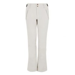 Spodnie narciarskie dla kobiet Protest Lole Softshell. Białe spodnie snowboardowe damskie Protest, na zimę, bez wzorów, z softshellu, sportowe, narciarskie. W wyprzedaży za 456.50 zł.