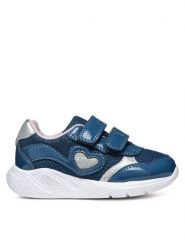 Geox Sneakersy B Sprintye B554TA 0GNHH C4138 S Beżowy. Brązowe buty sportowe dziewczęce Geox, bez wzorów, ze skóry, bez zapięcia. Za 139.99 zł.