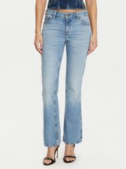 Guess Jeans Jeansy W5RA1SD5M4A Niebieski Regular Fit. Niebieskie jeansy damskie Guess Jeans. Za 359.99 zł.